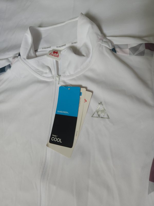 Le Coq Sportif Geometric Print Women Golf Jacket