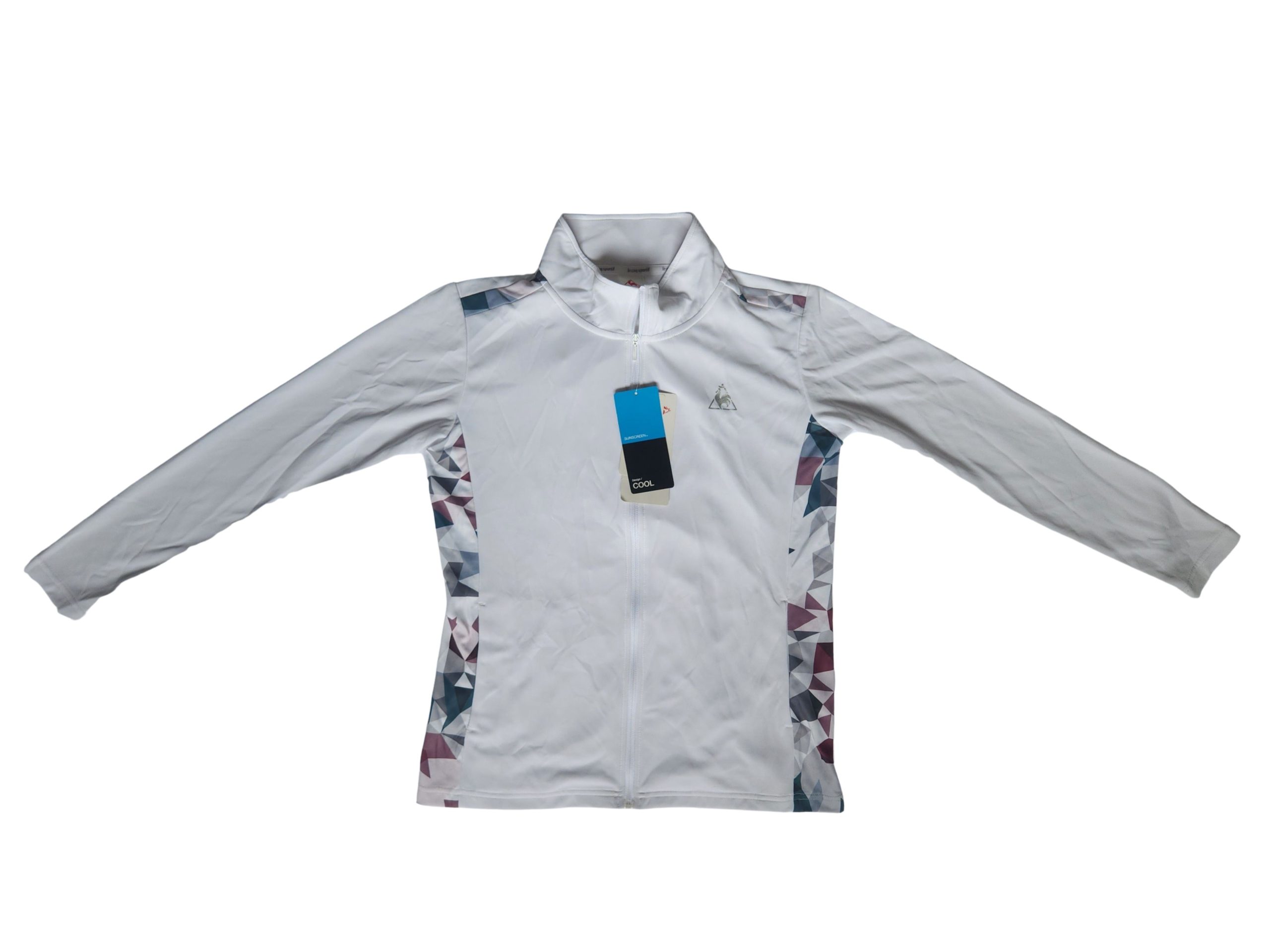 Le Coq Sportif Geometric Print Women Golf Jacket