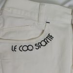 Le Coq Sportif White Performance Women Golf Trouser