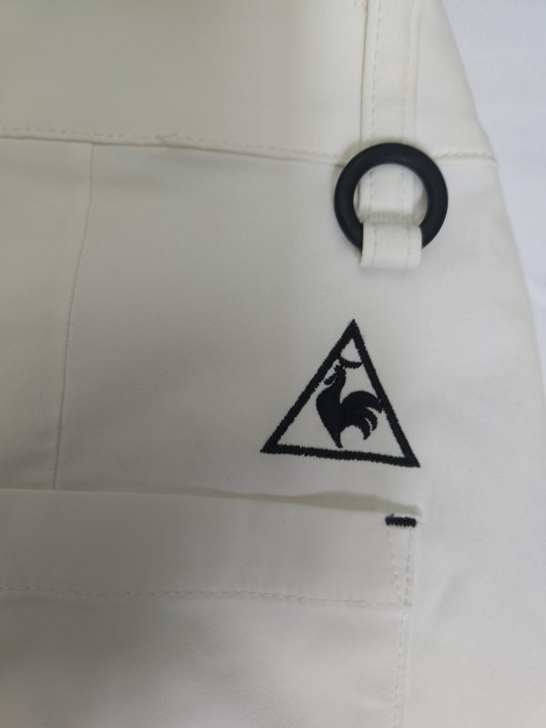 Le Coq Sportif White Performance Women Golf Trouser
