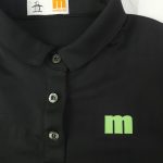 Munsingwear Long Sleeve Women Golf Black Polo Shirt