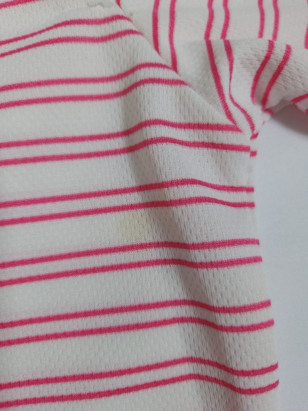 Srixon White Pink Mock Neck Women Top