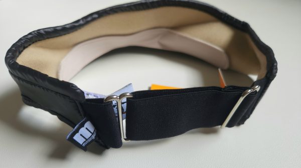 Munsingwear Black High Golf Visor