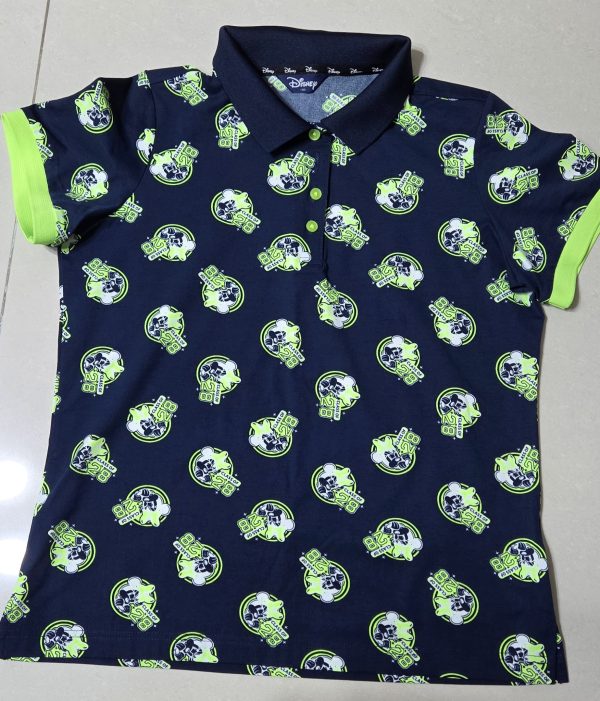 Disney Ladies Golf Polo Shirt Front View