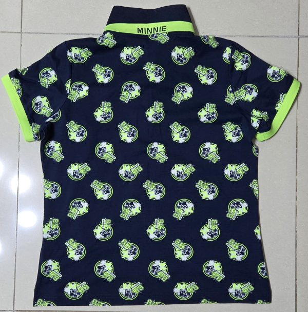 Disney Ladies Golf Polo Shirt Full Back View