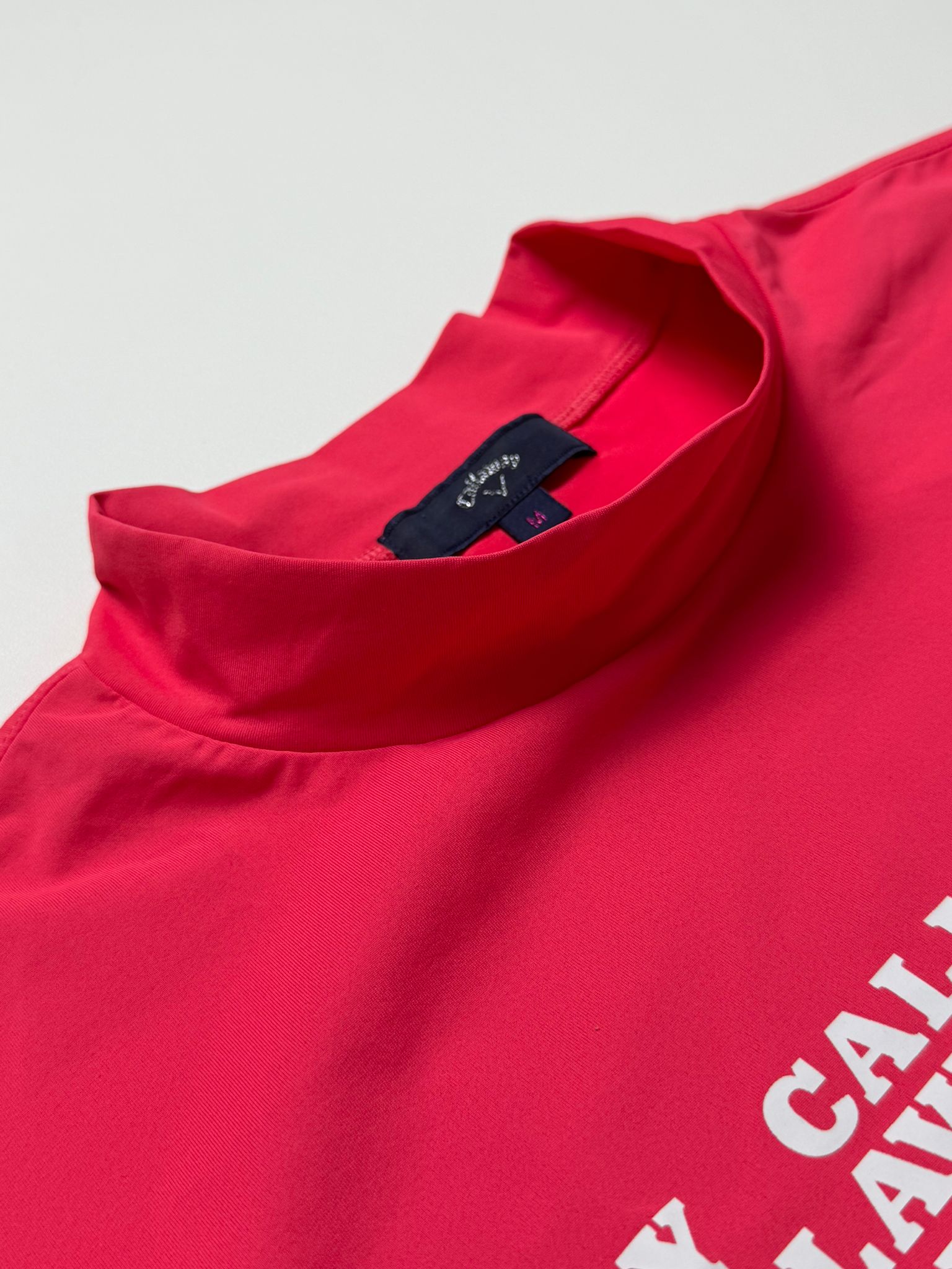 Callaway Red Graphic Mock Neck - Golf Fan Fair